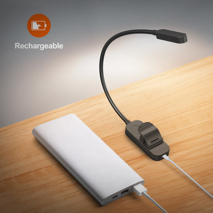 Lámpara LED portátil con Clip, recargable