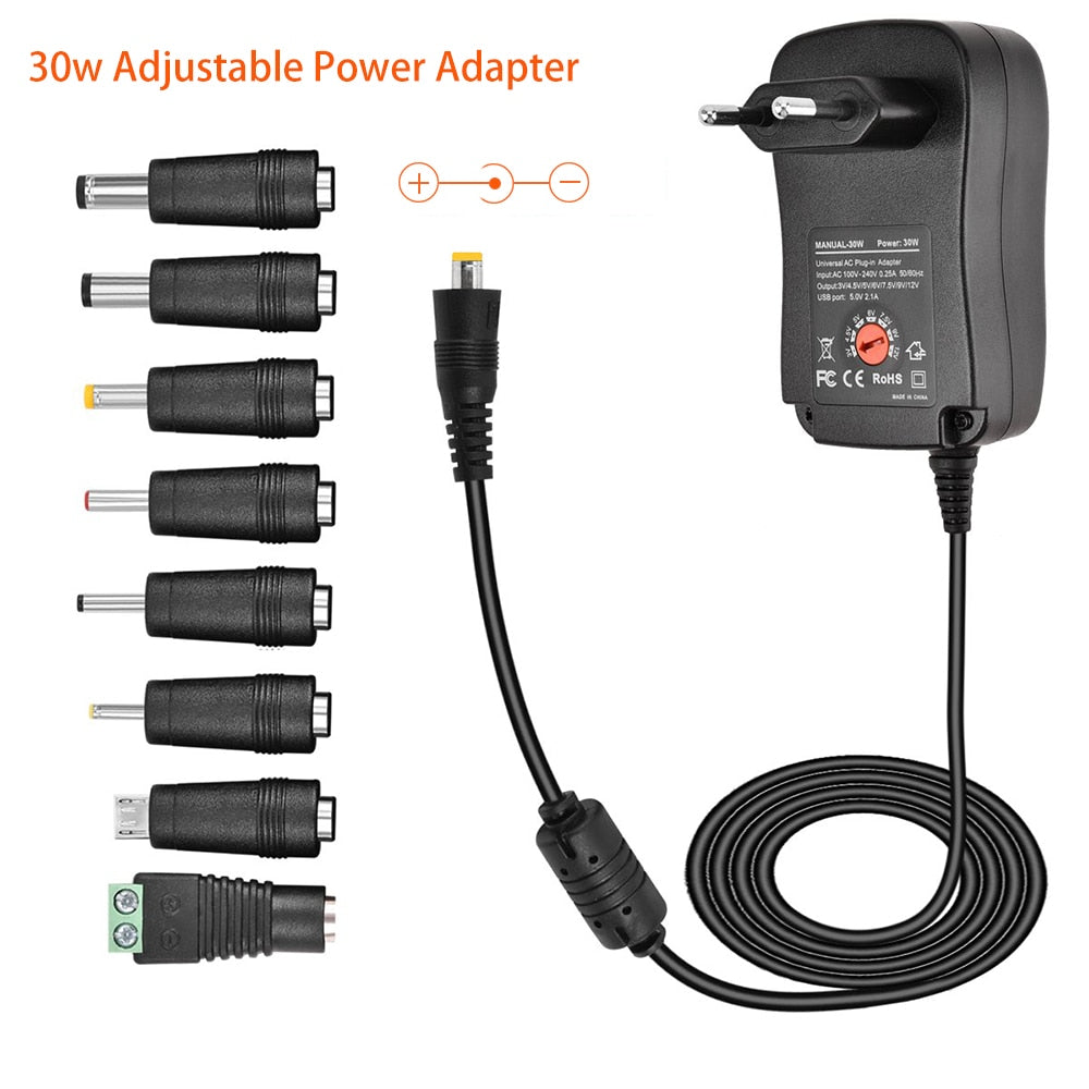 Adaptador de corriente universal de 30W