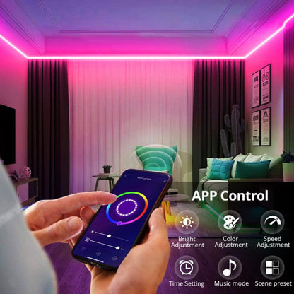 Tira de Neón LED con Control por aplicación WIFI