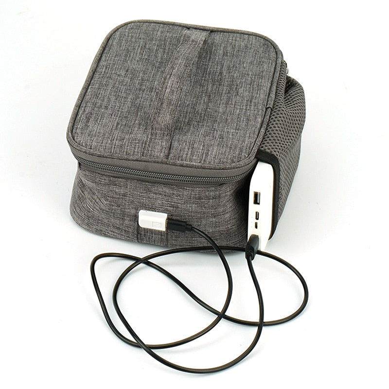 Bolso de calefacción eléctrica USB impermeable