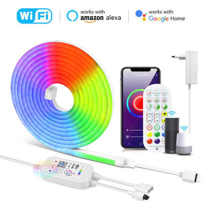 Tira de Neón LED con Control por aplicación WIFI