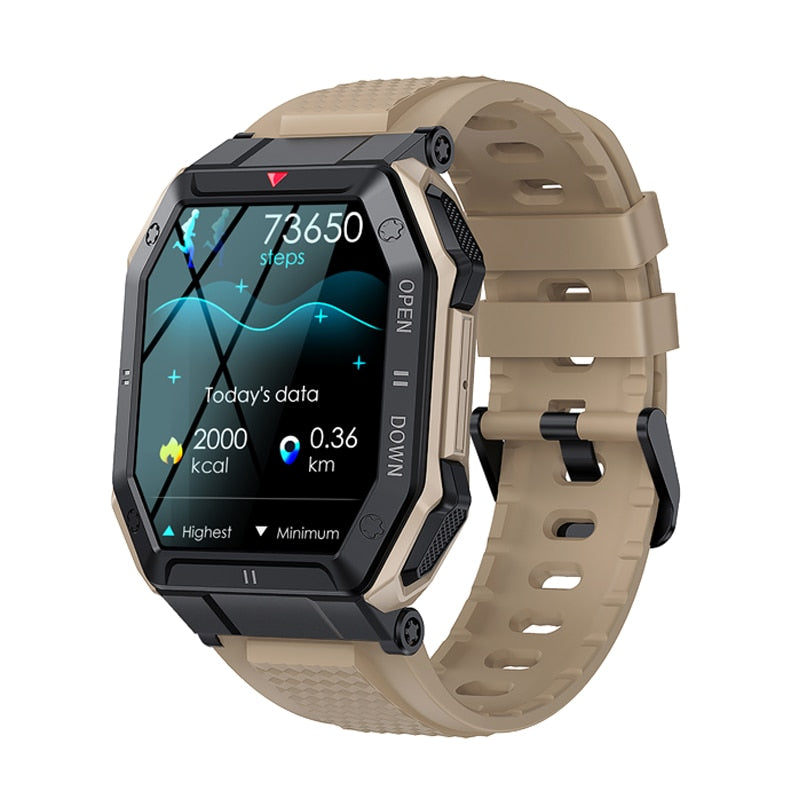 Reloj inteligente para hombres K55 Bluetooth Smartwatch