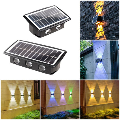 Lámpara de pared Solar Led para exteriores